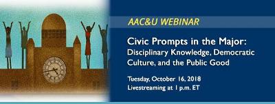 AACU Webinar on Civic Prompts in the Major